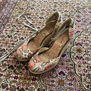 Tommy Hilfiger Paisley Strap Wedge